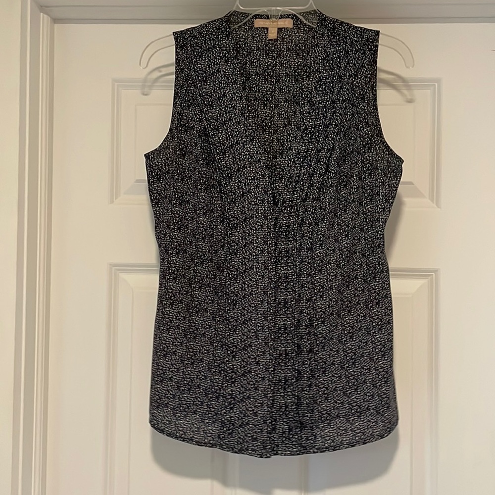 Navy blue blouse